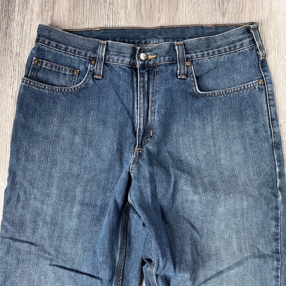 Carhartt 101483-968 Mens 5 Pocket Jeans Size 34x30 Cotton Blend - Picture 4 of 8